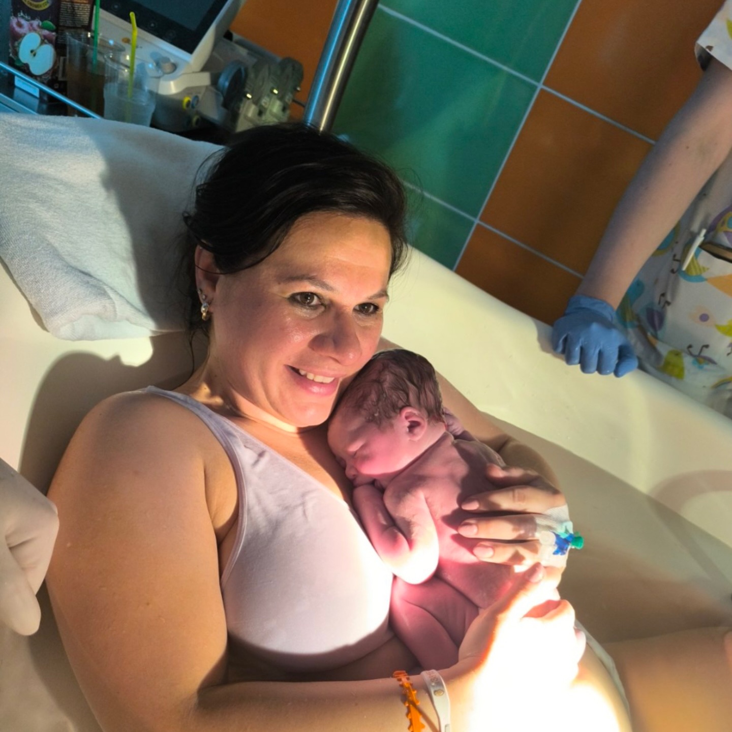 Photo By Hospital Plodnost On May 31 2025 May Be An Image Of 2 People Baby Hospital And Text