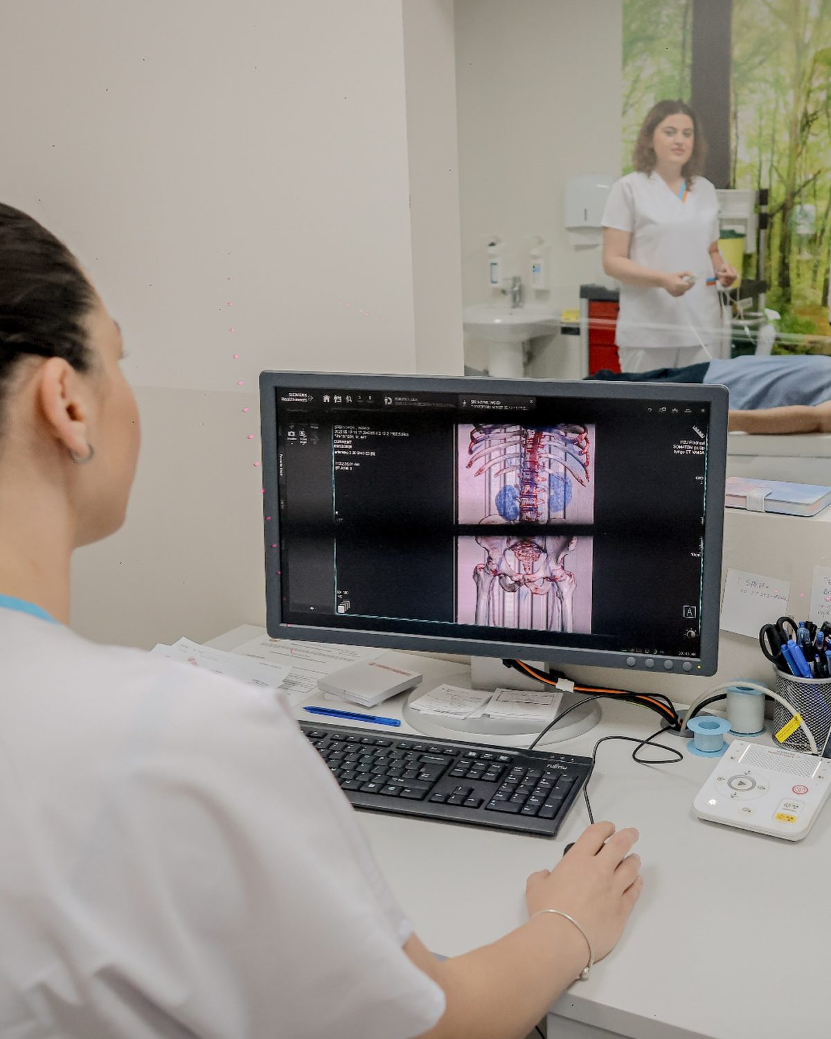Next Generation Siemens Ct Imaging At Plodnost Hospital Hospital Plodnost On May 21 2025 May Be An Image Of 2 People People Studying Xray Tablet Microscope Screen Hospital Office And Text