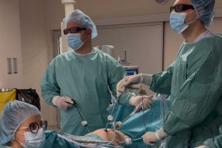 Laparoscopic Ureteroneocystostomy 06