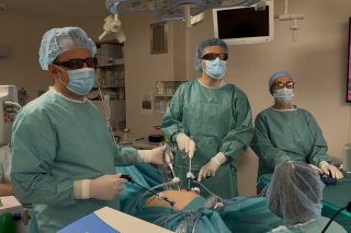 Laparoscopic Ureteroneocystostomy 07 Laparoscopic Ureteroneocystostomy 07